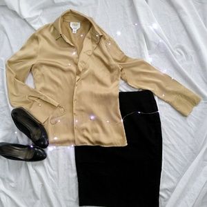 Gold Blouse